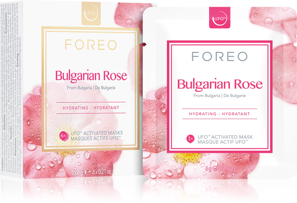 FOREO UFO™ Bulgarian Rose Hydrating Mask