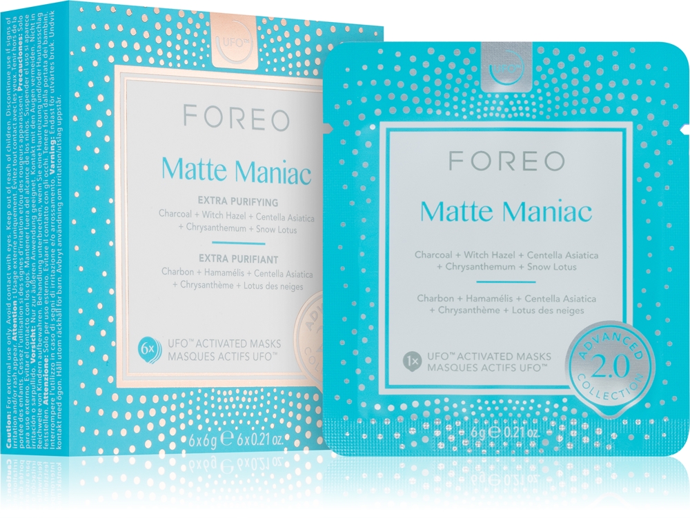FOREO UFO™ Matte Maniac Purifying Facial Mask