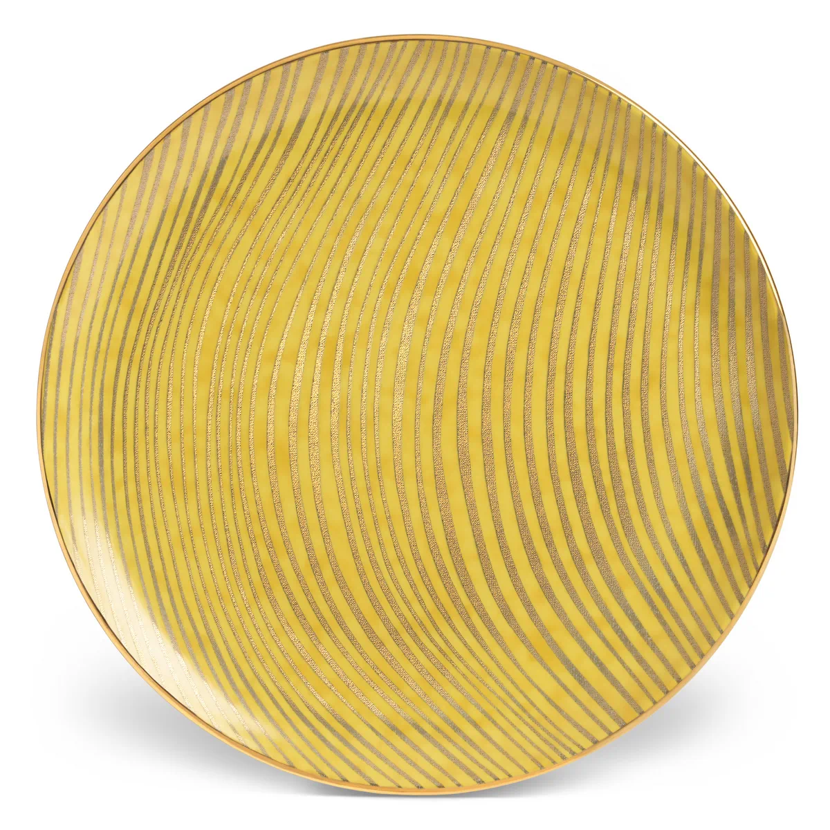 Fortuny Yellow dinner plate by LObjet