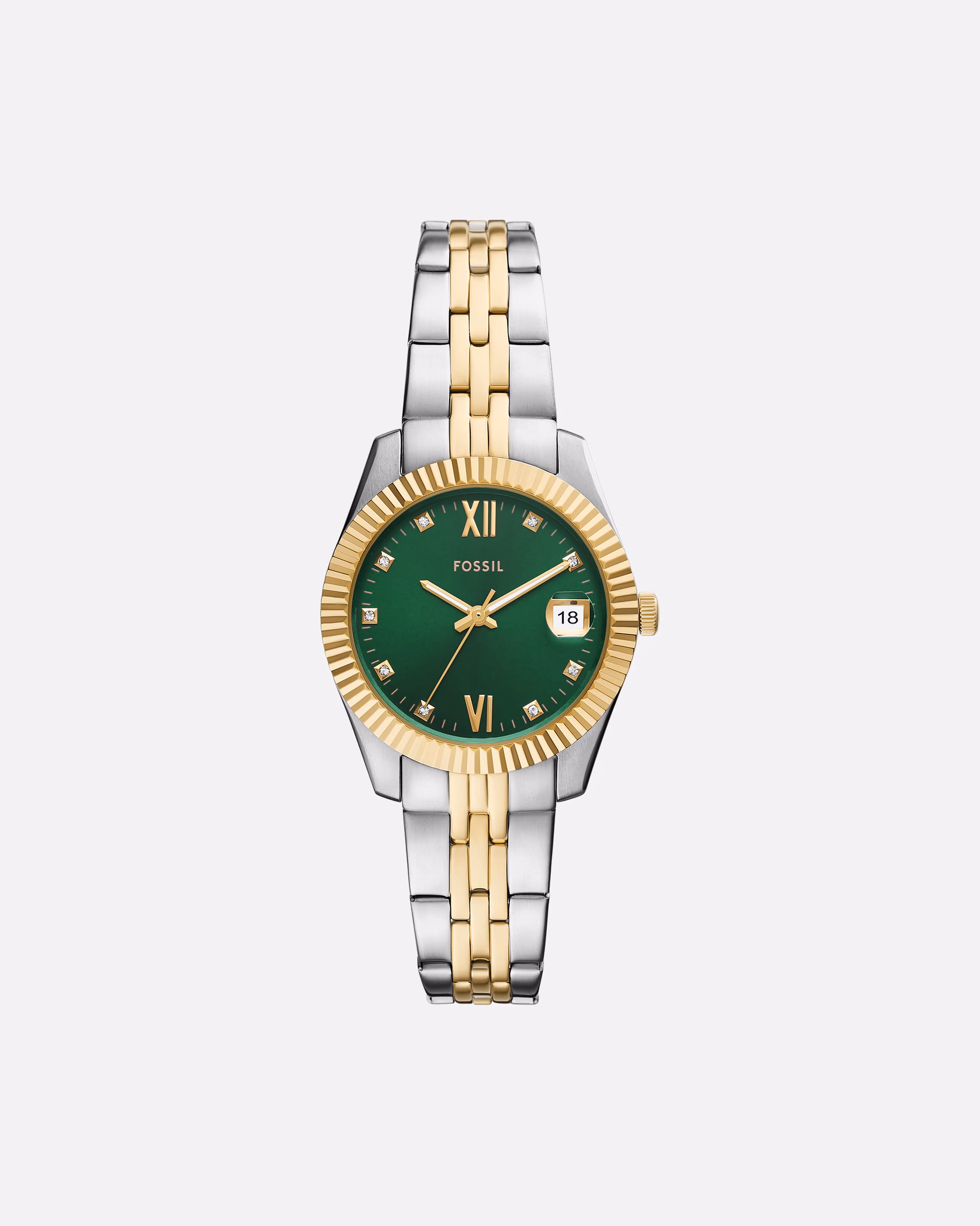 Fossil watch women's watch stainless steel