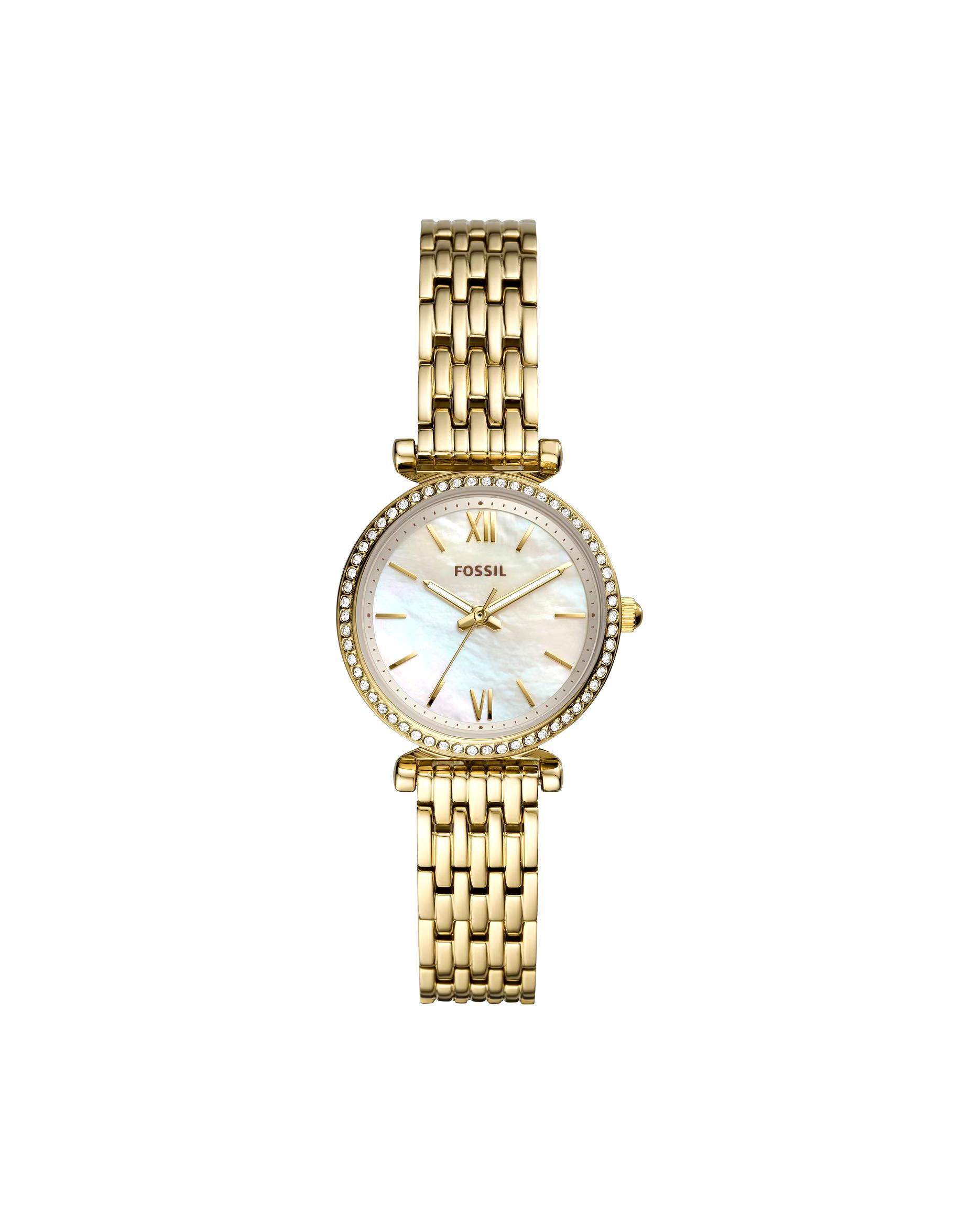 Fossil watch women's watch stainless steel