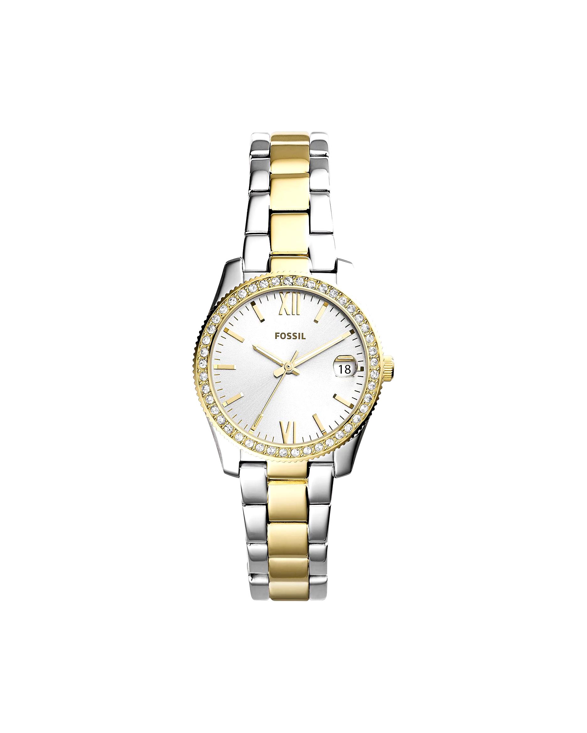 Fossil watch women's watch stainless steel