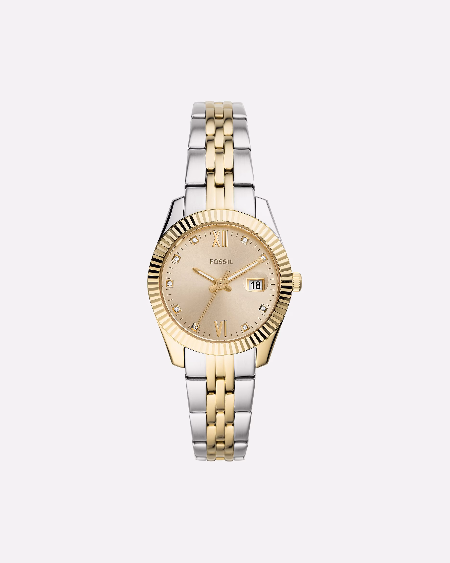 Fossil watch women's watch stainless steel