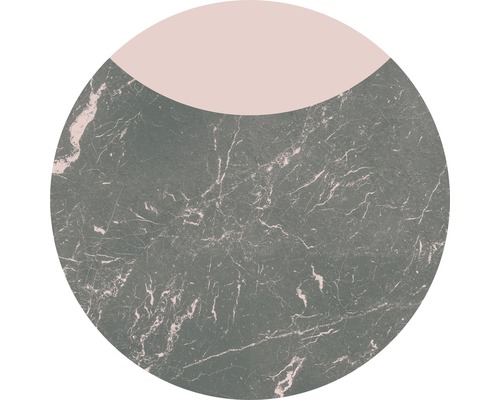 Komar Photo wallpaper self-adhesive D1-006 Dot Stripe Marble Ø 125 cm