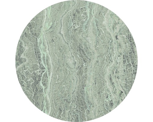 Komar Photo wallpaper self-adhesive D1-008 Dot Green Marble Ø 125 cm