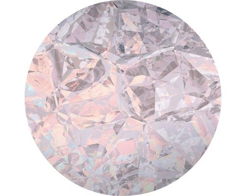 Komar Photo wallpaper self-adhesive D1-009 Dot Glossy Crystals Ø 125 cm