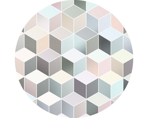 Komar Photo wallpaper self-adhesive D1-012 Dot Pastel Deluxe Ø 125 cm