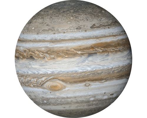 Komar Photo wallpaper self-adhesive D1-017 Dot Jupiter Ø 125 cm