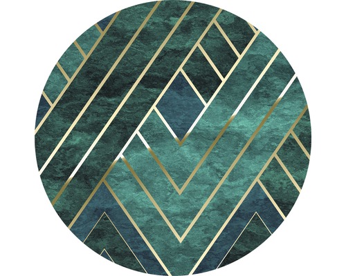 Komar Photo wallpaper self-adhesive D1-022 Dot Jade Ø 125 cm