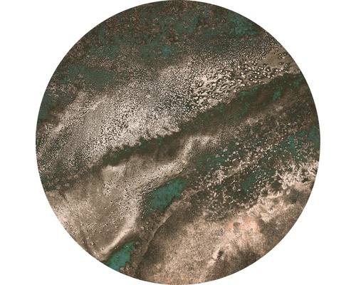 Komar Photo wallpaper self-adhesive D1-026 Dot Cuivre Ø 125 cm