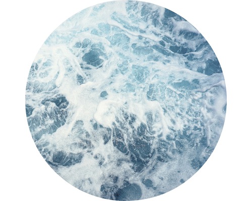 Komar Photo wallpaper self-adhesive D1-040 Dot Ocean Twist Ø 125 cm