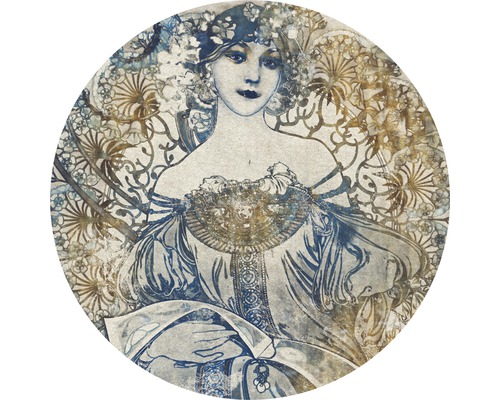 Komar Photo wallpaper self-adhesive D1-042 Dot Goddess Ø 125 cm