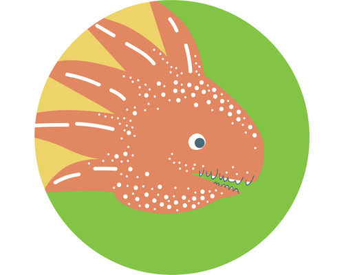 Komar Photo wallpaper self-adhesive D1-069 Dot Little Dino Proto Ø 125 cm