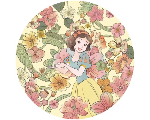 Komar Photo wallpaper self-adhesive DD1-005 Dot non-woven Snow White Endless Summer Ø 125 cm