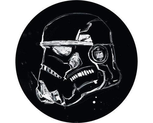 Komar Photo wallpaper self-adhesive DD1-022 Dot Star Wars Ink Stormtrooper Ø 125 cm
