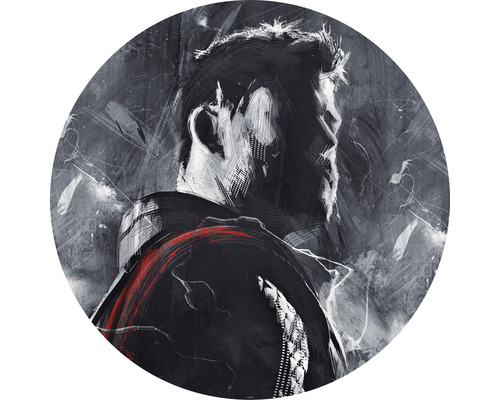 Komar Photo wallpaper self-adhesive DD1-048 Dot Avengers Painting Thor Ø 125 cm