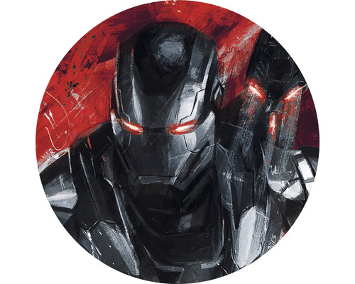Komar Photo wallpaper self-adhesive DD1-050 Dot Avengers Painting War Machine Ø 125 cm
