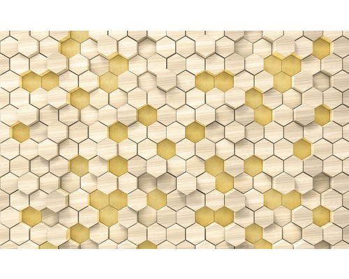 Komar Photo wallpaper non-woven 6005A-VD4 Infinity Woodcomb Birch 4-part. 400x250cm