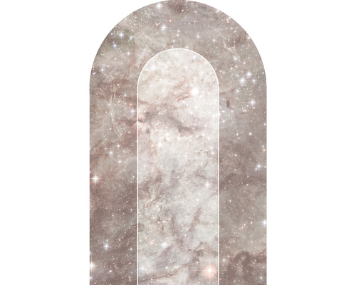 Komar Photo wallpaper non-woven D1-064 Ink Mauve Diamond self-adhesive 1-piece. 127x200cm
