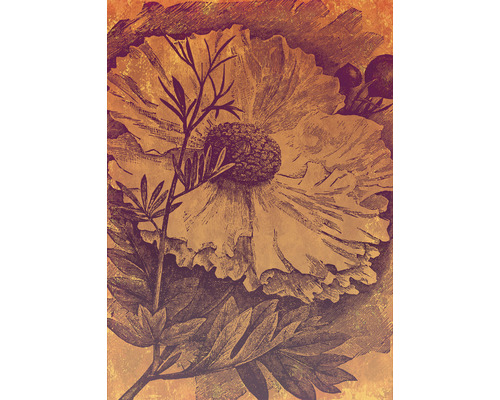 Komar Photo wallpaper non-woven INX4-031 Ink Harvest 4-part. 200x280cm