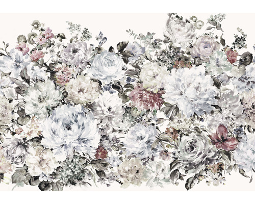Komar Photo wallpaper non-woven INX8-006 Ink Posy 8 pieces. 400x280cm