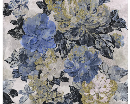 Komar Photo wallpaper non-woven P265-VD3 Vintage blue Garden 300 x 250 cm