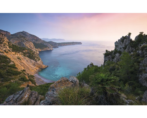 Komar Photo wallpaper non-woven SHX8-029 Wanderlust Emerald Cove 8 pieces. 400x250cm