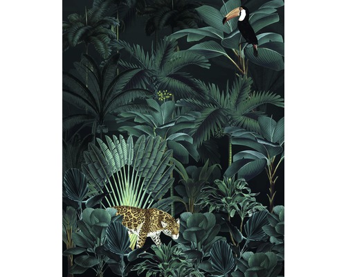 Komar Photo wallpaper non-woven X4-1027 Jungle Night 4-part. 200x250cm