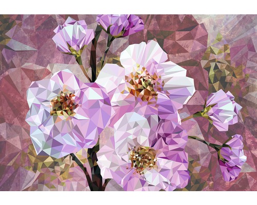 Komar Photo wallpaper non-woven XXL4-064 Blooming Gems 4-part. 368x248cm