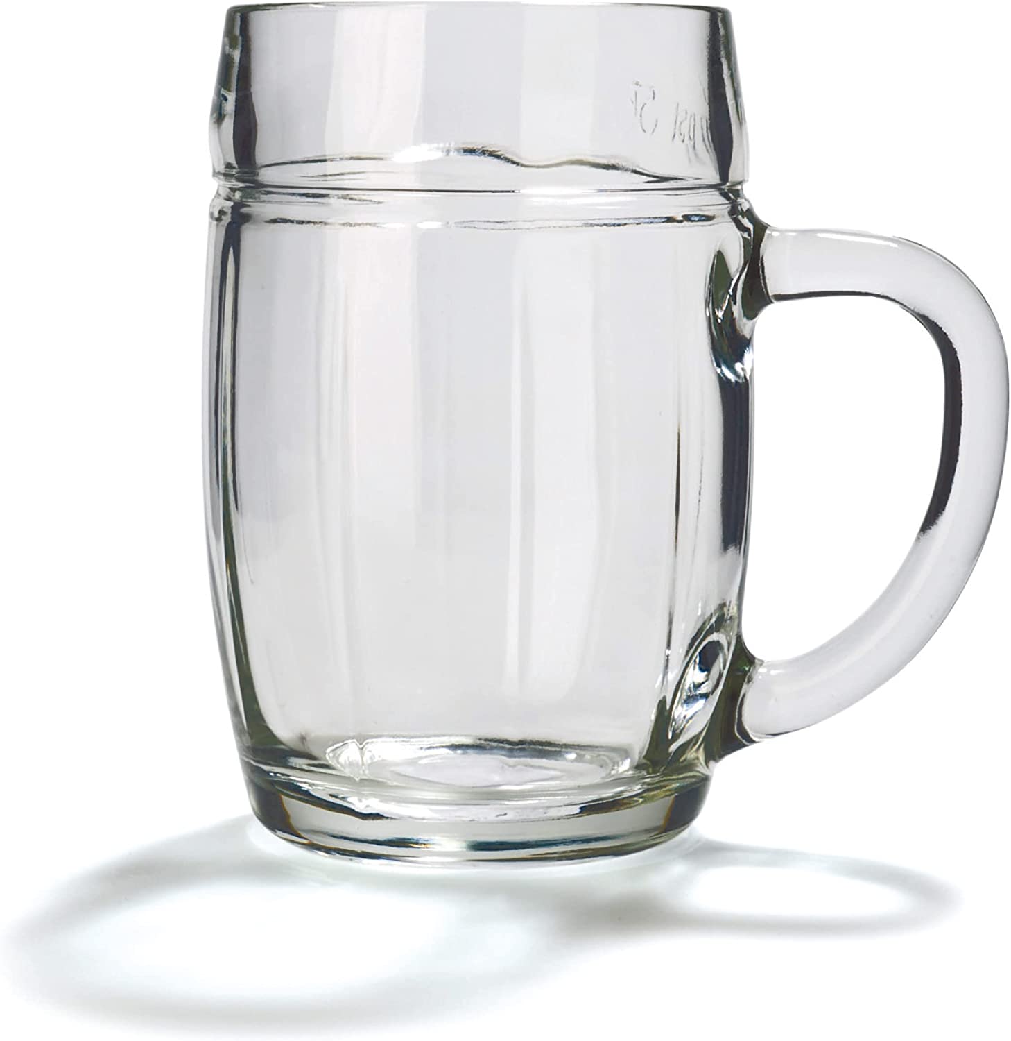 Stölzle Lausitz Stölzle Oberglas Mannheim Beer Mugs / Set of 6 Beer Mugs 0.3 Litres / Sturdy Beer Jug / Beer Glasses 0.3 Litres Made of Soda Lime Glass / Beer Mug 0.3 Litres Dishwasher Safe