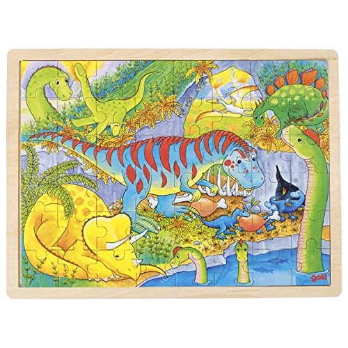 Goki Frame Puzzle Dinosaur