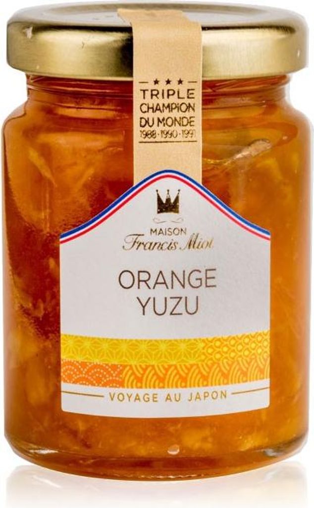 Francis Miot Orange Spread with Yuzu 110g