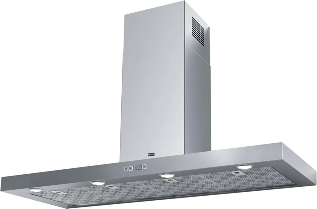 Franke 325.0597.295 Tale 1215 W XS Wall-mounted extractor hood 120 cm Stainless steel
