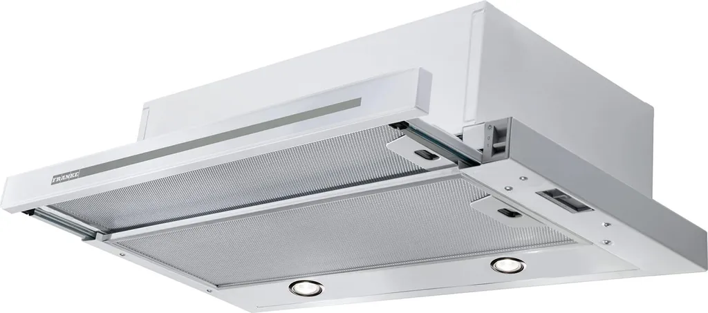 FRANKE SMART FSM 601 WH/GL Flat screen hood/Glass White / 60 cm / LED lighting