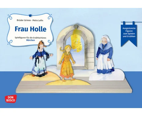 Mother Hulda. Toy figures for the story rail