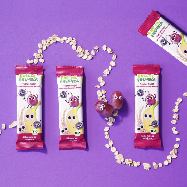 Cheeky Friends Organic Cheeky Bar Red Grape, Banana & Aronia