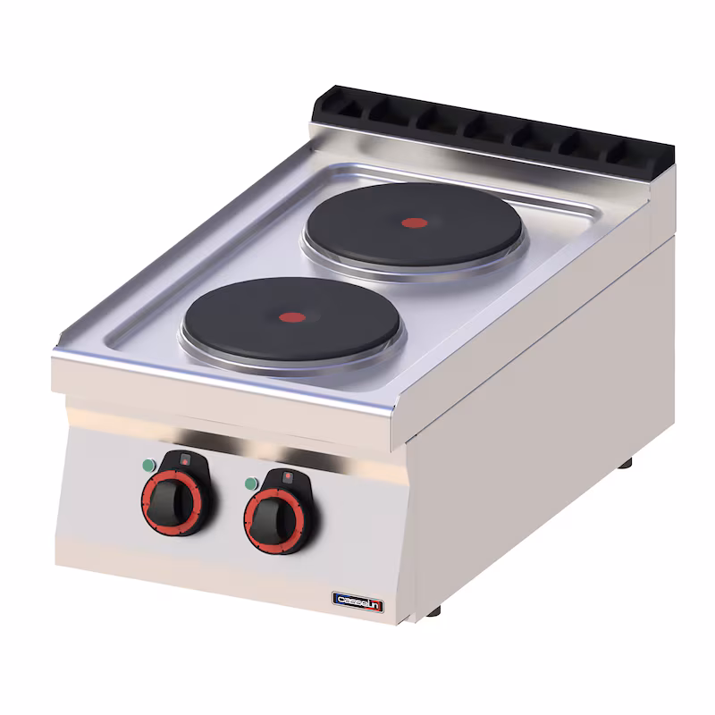 Freestanding electric cooker with 2 hobs 40 - Line 700 C7FOE2F40 Casselin