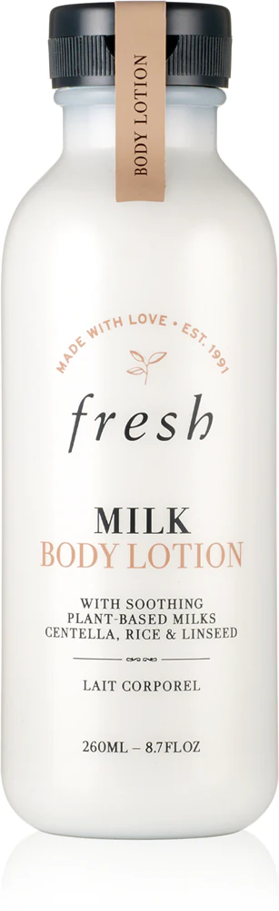 fresh Milk Body Lotion moisturizing body lotion with plant milk