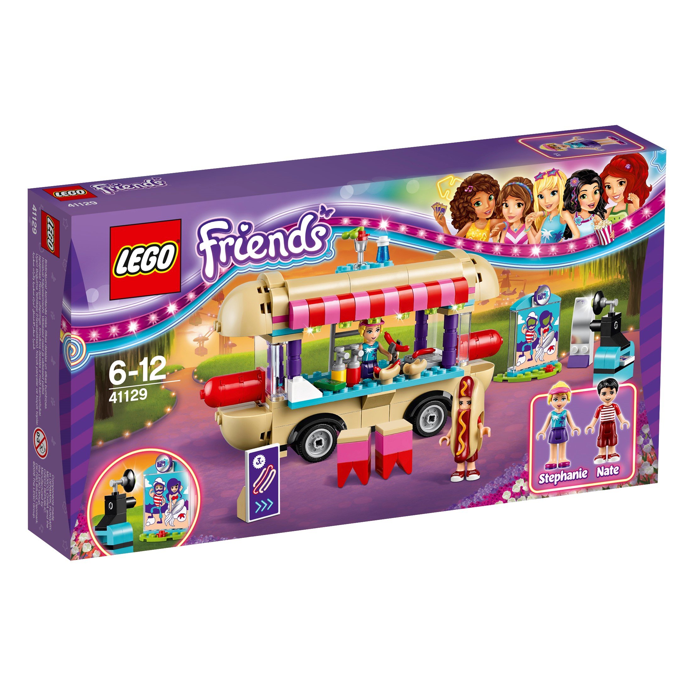 Friends Amusement Park Hot Dog Van By Lego