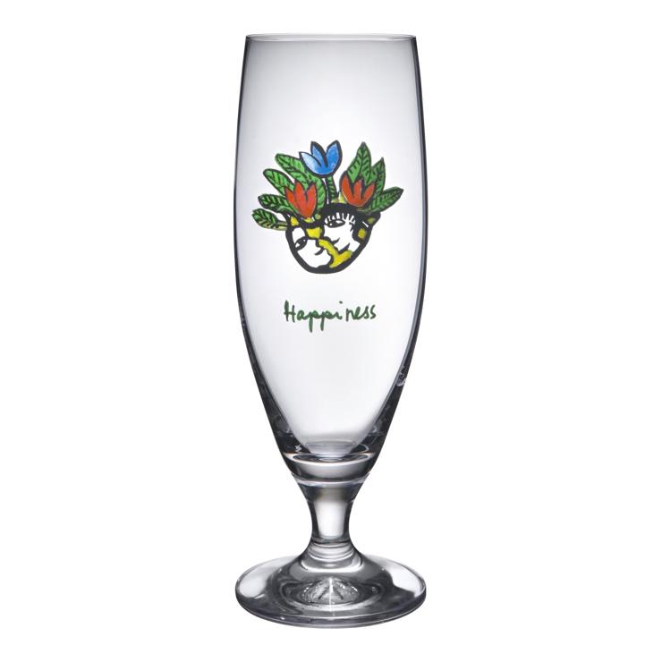 Kosta Boda Friendship Beer Glass