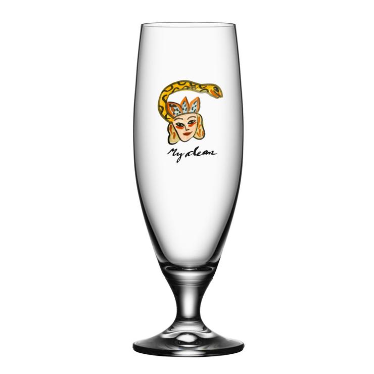 Kosta Boda Friendship Beer Glass