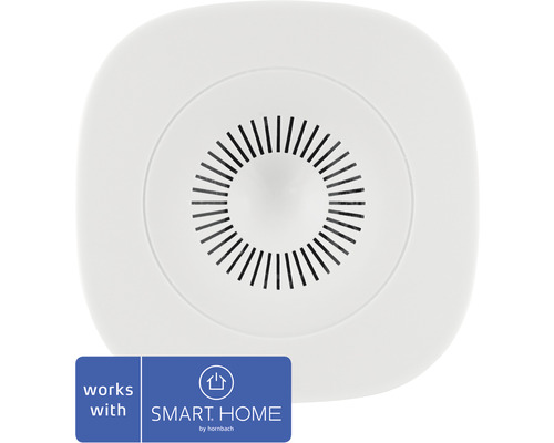 frient friendly Air Quality Sensor Zigbee - Air quality sensor white - Compatible with SMART HOME by hornbach