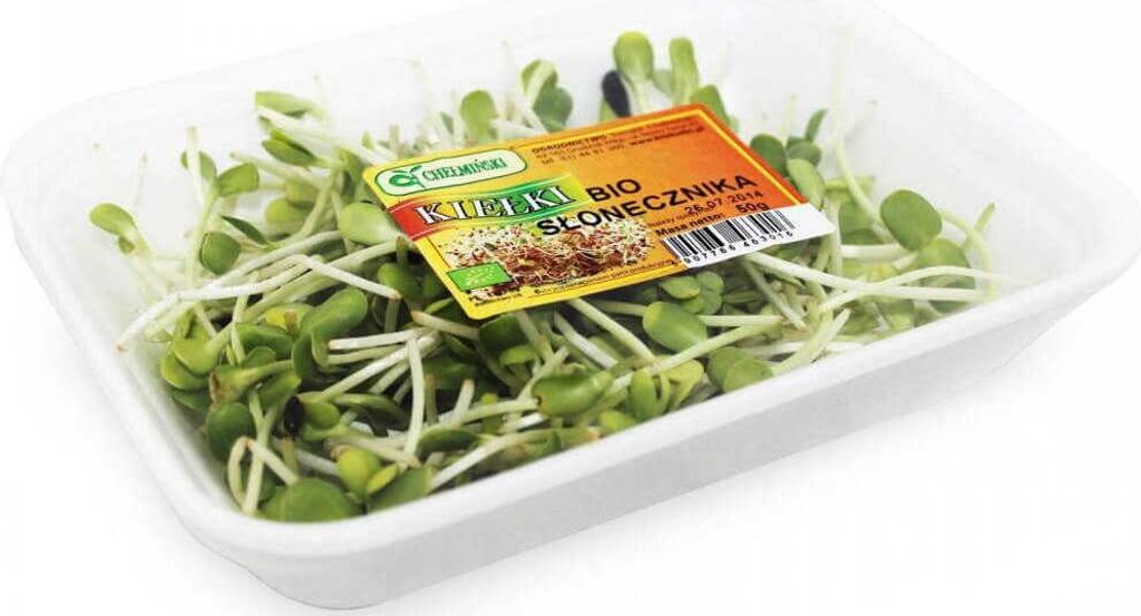 Biogo FRESH SUNFLOWER SPROUTS (approx. 50 g)