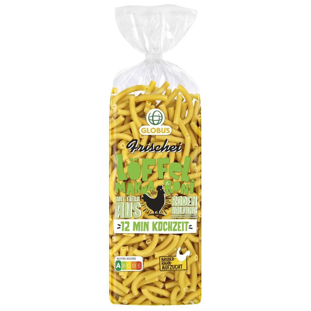 GLOBUS Fresh egg spoon macaroni noodles