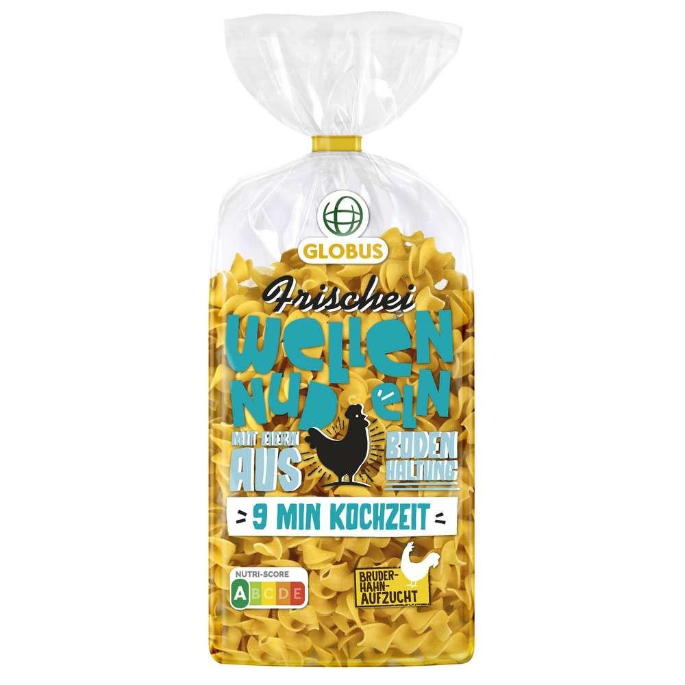 GLOBUS Fresh egg wavy noodles
