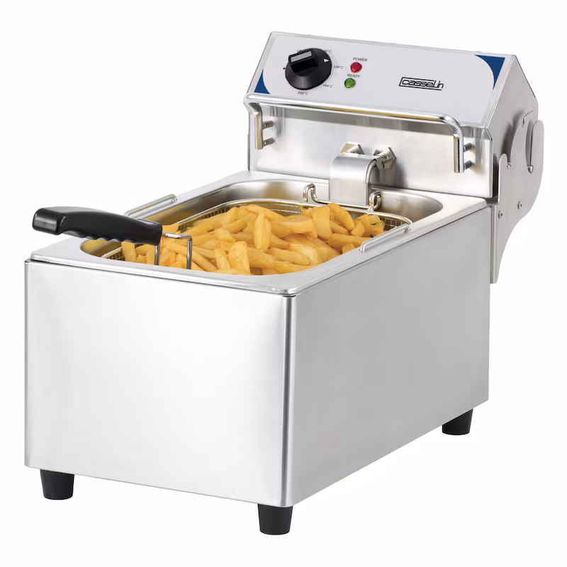 10L deep fryer with drain tap CFE10B Casselin
