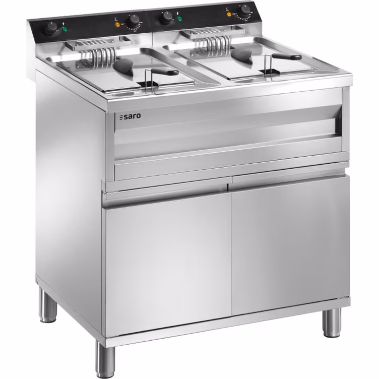 Saro Deep fryer model Gastroline 12+12Vs, capacity: 2 x 12 liters