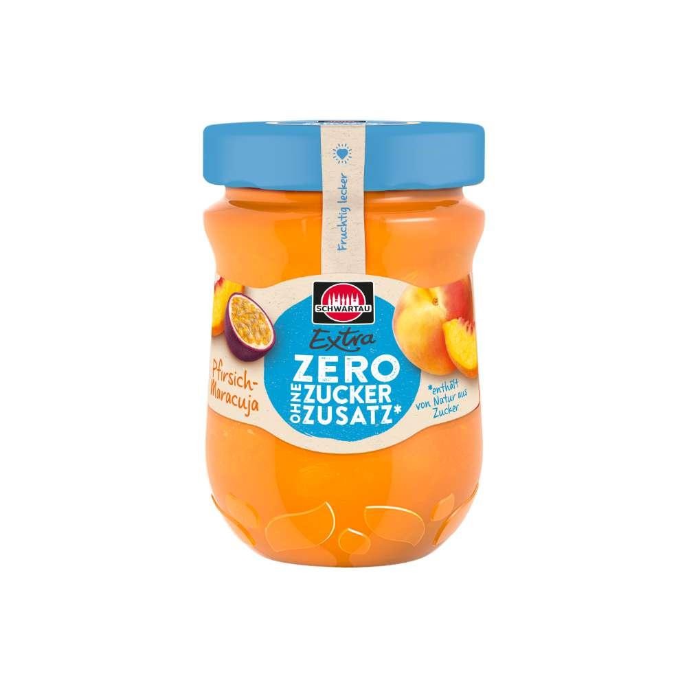 Schwartau Fruit spread Extra Zero, peach-passion fruit