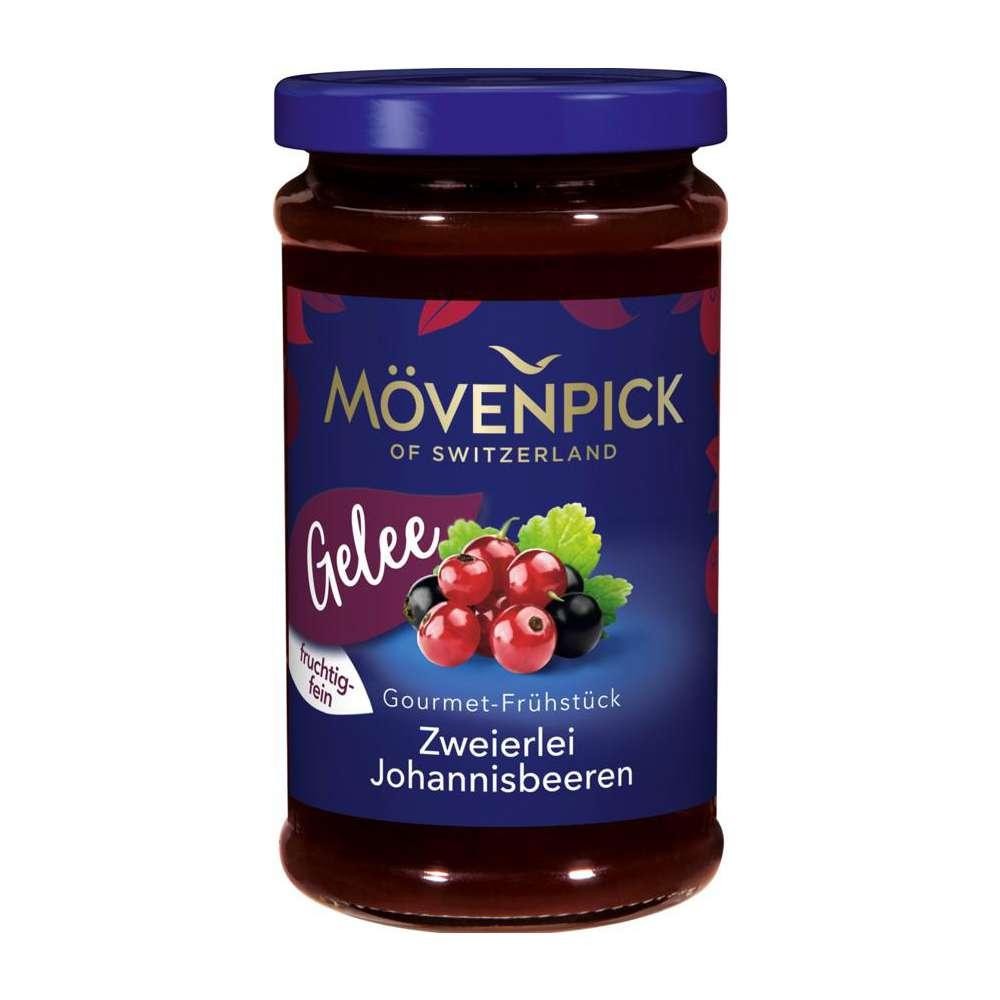 Mövenpick Fruit spread gourmet jelly, two kinds of currants