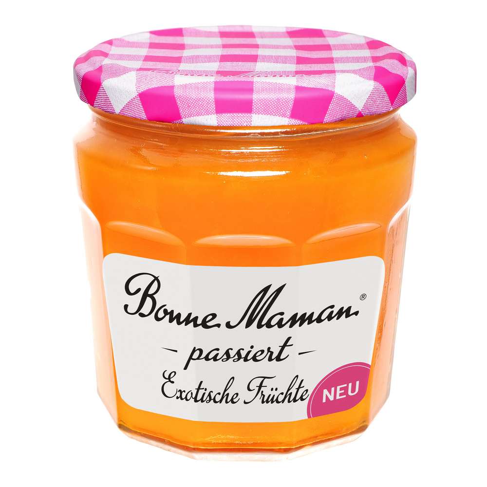 Fruit spread, strained, exotic fruits